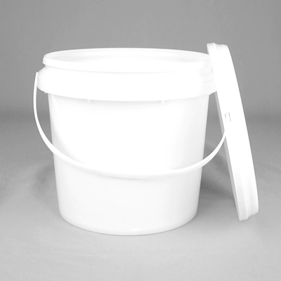 2 kg lekvrije witte kunststof verf emmer