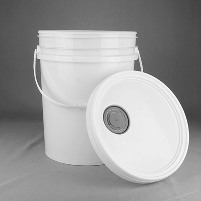 20L Emmer van de smeermiddel de Plastic Verpakking met Oliepijp, Deksel en Wapenverbinding