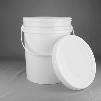 Materiële het Voedselrang van pp 5 Gallons Plastic Emmers met Deksels en Dekking