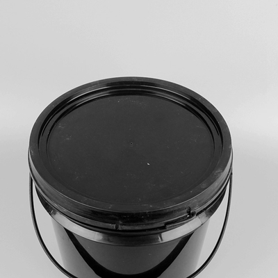 4.8L de Zwarte Ronde Plastic Emmer van pp Emmer van de 1 Gallon de Plastic Verf
