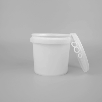IML drukte Kleine Duidelijke Plastic Emmers 1 Literhitte Transferprinting