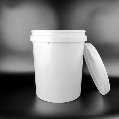 ISO9001 de standaard Witte Emmer van de 5 Gallonopslag met Deksel