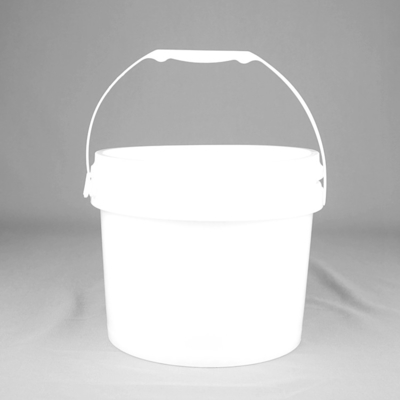 Plastic het Voedselemmer van 5L PP/HDPE met Handvat