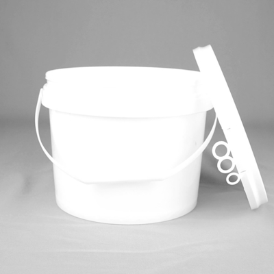 Plastic het Voedselemmer van 5L PP/HDPE met Handvat