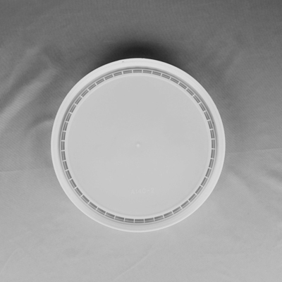 IML die 14L-Lijm etiketteren Geschilderde Plastic Emmer met Deksel en Handvat