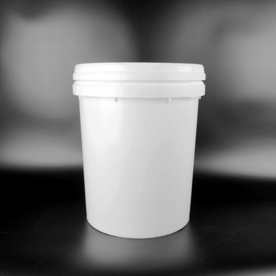 ISO9001 de standaard Witte Emmer van de 5 Gallonopslag met Deksel