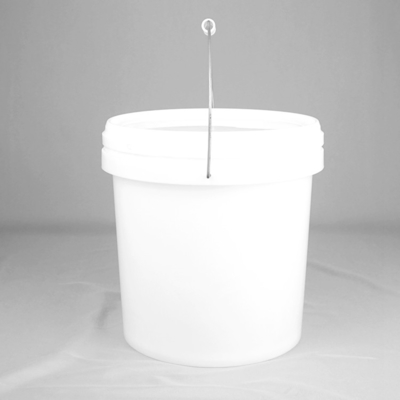 25cm DIA Transparent Plastic Bucket 10 Liter Duidelijke Emmer voor Voedsel