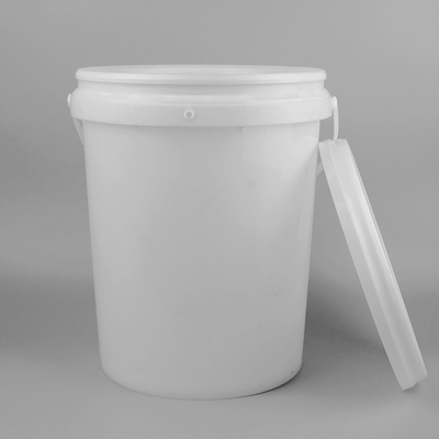 De Witte 20l Emmer van de voedselrang 5 Gallonemmer met Deksel en Handvat