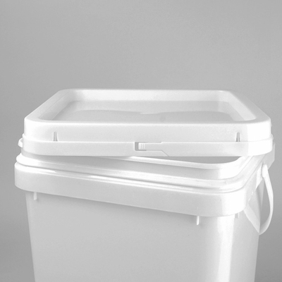 Vierkante Plastic de Rang Witte Kleur 20L van het Emmervoedsel