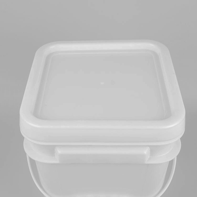1.2 kg vierkante plastic emmer slagvast met handvat inbegrepen