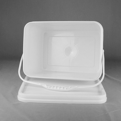5 gallon 20 Liter Vierkante Plastic Emmers met Industrie van het Dekselvoedsel