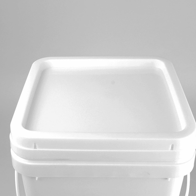 Vierkante Plastic de Rang Witte Kleur 20L van het Emmervoedsel