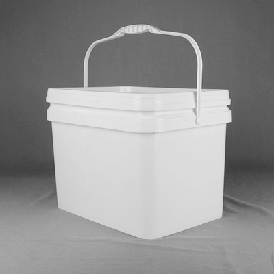 5 gallon 20 Liter Vierkante Plastic Emmers met Industrie van het Dekselvoedsel