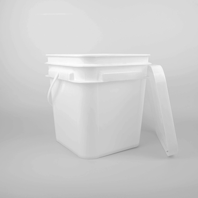 1.2 kg vierkante plastic emmer slagvast met handvat inbegrepen