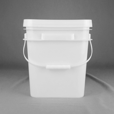 Voedingsmiddelenkwaliteit vierkant plastic container voor de markt met een capaciteit van 1,2 kg