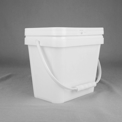 1 gallon3.5l Plastic Vierkante Pail With Lid Excellent Seal Capaciteit
