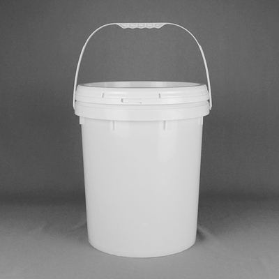 Witte 22L Plastic Verf Pail With Lid van 5 Gallon de Plastic Emmers