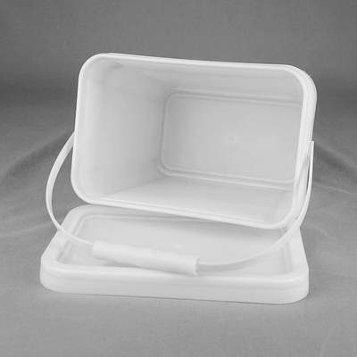 1 gallon3.5l Plastic Vierkante Pail With Lid Excellent Seal Capaciteit