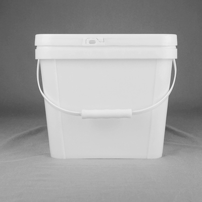 Geweven zak PE zak verpakking vierkant plastic emmer met speelgoed