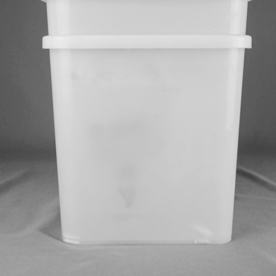 Van het het Schip Schokbestendige Voedsel van pp Vierkante Plastic de Rang100% Grondstoffen