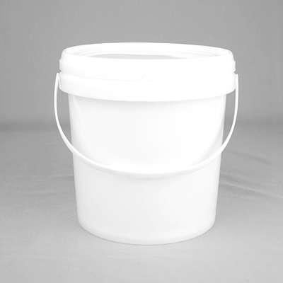 Voedsel Veilige 1L 33oz Kleine Zwarte Plastic Emmers voor Roomijs