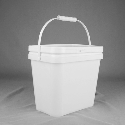Langwerpige Plastic Emmers Gerecycleerde het Schermdruk van 10L 18L 20L