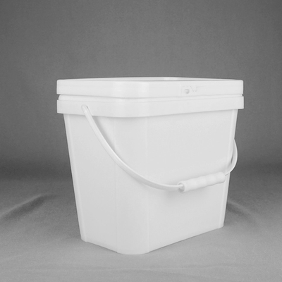 Langwerpige Plastic Emmers Gerecycleerde het Schermdruk van 10L 18L 20L