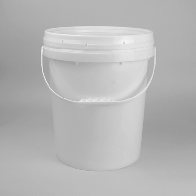 Transparante Kleine Plastic Ronde Douane Gedrukte Emmer met Deksel