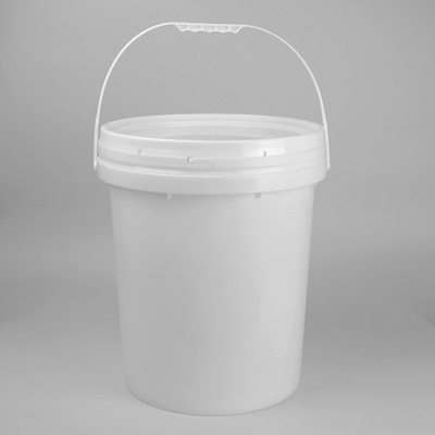 Transparante Kleine Plastic Ronde Douane Gedrukte Emmer met Deksel