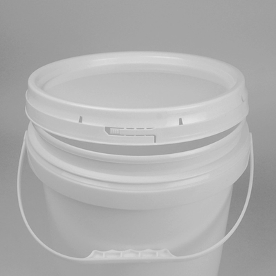 Transparante Kleine Plastic Ronde Douane Gedrukte Emmer met Deksel