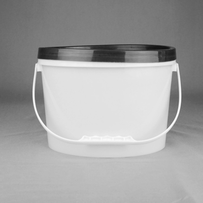 Op zwaar werk berekende Vrije Ovale Plastic de Emmer5l Plastic Emmer van BPA met Deksel