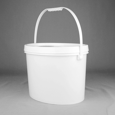 20L de ovale Plastic Emmers van Emmer Lege 5 Gallons met de Druk van het Dekselsscherm
