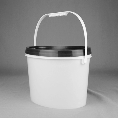 Op zwaar werk berekende Vrije Ovale Plastic de Emmer5l Plastic Emmer van BPA met Deksel