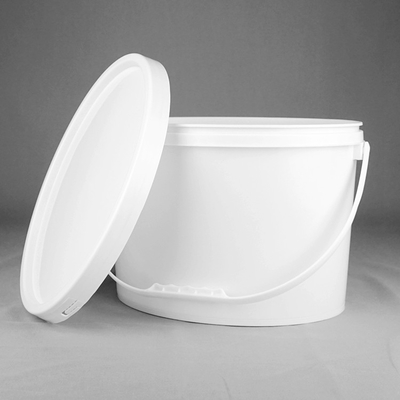 20L de ovale Plastic Emmers van Emmer Lege 5 Gallons met de Druk van het Dekselsscherm