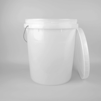 De Plastic Verpakkende Emmer 30L van de latexverf met Deksel en Handvat