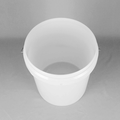 Het scherm die Witte Plastic Emmers 5 Gallon met Deksel drukken