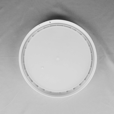 Stapelbare Zwarte Witte 5 Gallon Plastic Emmer 20 Liter voor Smeermiddel