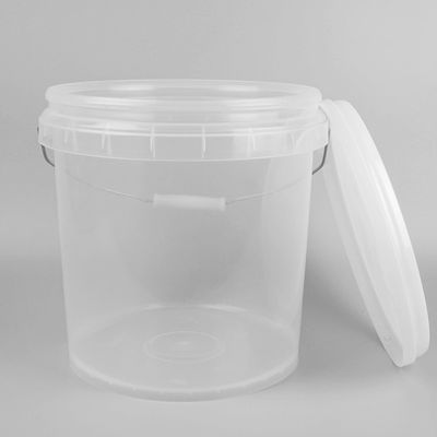 10L aangepast ontruim Plastic Toy Buckets Plastic Beach Pails met Deksels