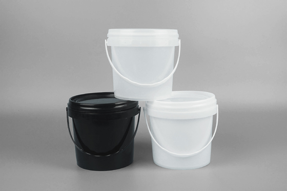 18L pp 5 Gallon Zwarte Plastic Emmer om Duidelijke Voedselrang
