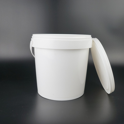 1 Chemische product van de gallon het Witte Ronde Plastic Emmer/Voedselrang met Deksels
