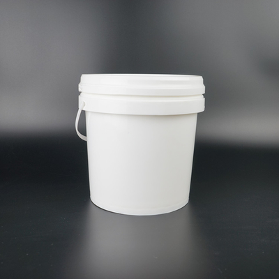 PP/HDPE plastic voedsel emmer handvat verkrijgbaar Wit met deksel