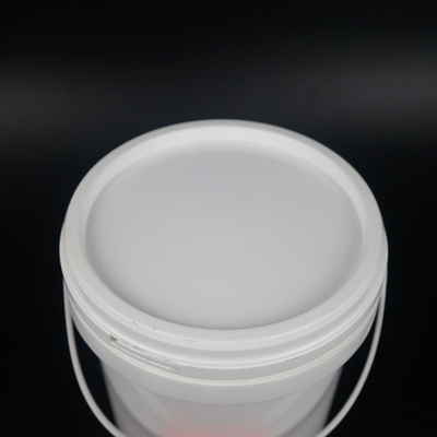 Voedselrang Plastic Pail Bucket White Round 3 Liter