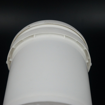 Voedselrang Plastic Pail Bucket White Round 3 Liter