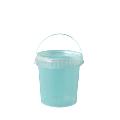 Aanpasbare Kleuren Plastic Bak Custom 28OZ/800ML Plastic Bak Voedselveilig Emmer Met Gemakkelijk Open Deksel